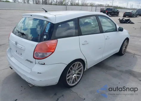 2003 Toyota Matrix Xr z USA, uszkodzony, nr VIN 2T1KR32E43C047258